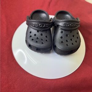 Crocs Kids Black Clogs